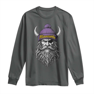 Vintage VF Long Sleeve Shirt Retro Football Sports Fan MFV TS10 Dark Heather Print Your Wear