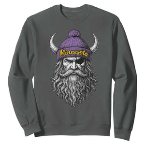 Vintage VF Sweatshirt Retro Football Sports Fan MFV TS10 Dark Heather Print Your Wear