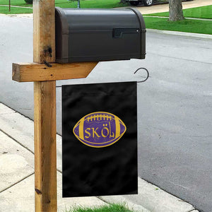 Skol Football Garden Flag Retro Nordic Scandinavian Warrior Vikings Axe TS10 Print Your Wear