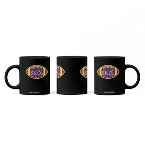 Skol Football Coffee Mug Retro Nordic Scandinavian Warrior Vikings Axe TS10 Print Your Wear