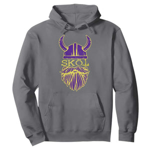 Skol Nordic Scandinavian Warrior Viking Helmet Hoodie TS10 Charcoal Print Your Wear