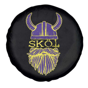 Skol Nordic Scandinavian Warrior Helmet Spare Tire Cover Retro Football Sports Fan MFV TS10 Print Your Wear