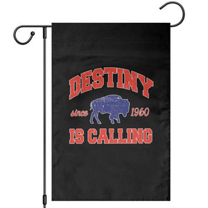 BFB Game Day Garden Flag Vintage Destiny is Calling Victory Monday TS10 Black Print Your Wear