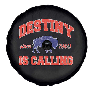 Buffalo Fan Spare Tire Cover Vintage Destiny is Calling Victory Monday TS10 Print Your Wear