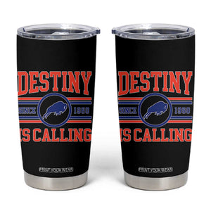 Buffalo Football Tumbler Cup Funny Vintage 90s Bills Fan TS10 Black Print Your Wear