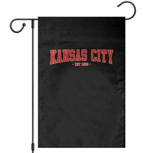 KC Game Day Garden Flag Retro Style 90s Vintage Unisex Varisty Football TS10 Black Print Your Wear