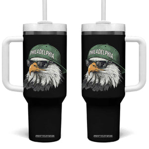 EF Game Day Tumbler With Handle Retro Sports Fan TS10 One Size: 40 oz Black Print Your Wear