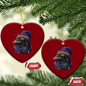 RF Football Lover Ceramic Ornament Vintage Maryland Edgar Allan Poe The Flock Game Day TS10 Print Your Wear