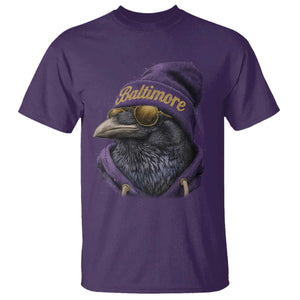 RF Football Lover T Shirt Vintage Maryland Edgar Allan Poe The Flock Game Day TS10 Purple Print Your Wear