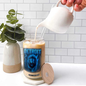 Retro Detroit Football Glass Can Love Lions Bootleg Vintage Rap Tee TS10 Print Your Wear