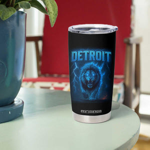 Retro Detroit Football Tumbler Cup Love Lions Bootleg Vintage Rap Tee TS10 Print Your Wear