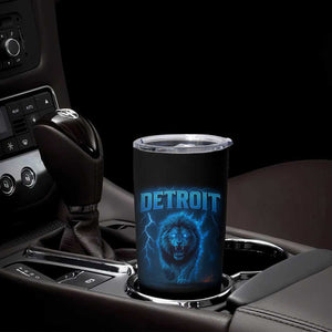 Retro Detroit Football Tumbler Cup Love Lions Bootleg Vintage Rap Tee TS10 Print Your Wear
