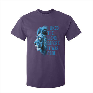 I Liked The Lions Before It Was Cool T Shirt For Kid Vintage Rap Tee TS10 Purple Print Your Wear