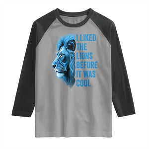 I Liked The LF Before It Was Cool Raglan Shirt Vintage Rap Tee TS10 Sport Gray Black Print Your Wear