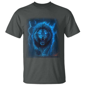 Vintage Classic Blue Lion Bootleg Graphic T Shirt TS10 Dark Heather Print Your Wear
