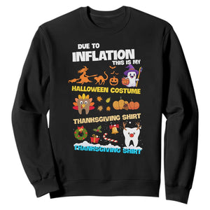 Teeth Christmas Sweatshirt My Spooky Halloween Thanksgiving Ugly Christmas Dentist Gift TS10 Black Print Your Wear