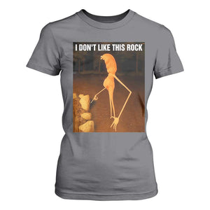 Marcus The Worm Christmas T Shirt For Women I Don't Like This Rock Funny Meme TS10 Charcoal Print Your Wear