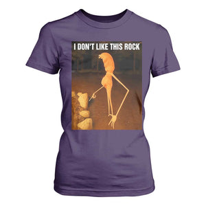 Marcus The Worm Christmas T Shirt For Women I Don't Like This Rock Funny Meme TS10 Purple Print Your Wear
