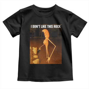 Marcus The Worm Christmas Toddler T Shirt I Don't Like This Rock Funny Meme TS10 Black Print Your Wear