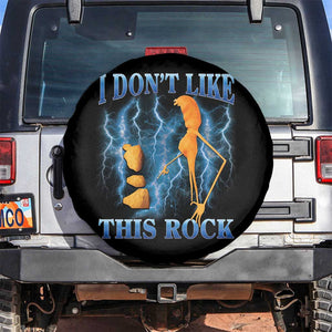 Funny Christmas Marcus The Worm Spare Tire Cover I Don't Like This Rock Brain Rot TS10 No hole Black Print Your Wear