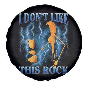 Funny Christmas Marcus The Worm Spare Tire Cover I Don't Like This Rock Brain Rot TS10 Print Your Wear
