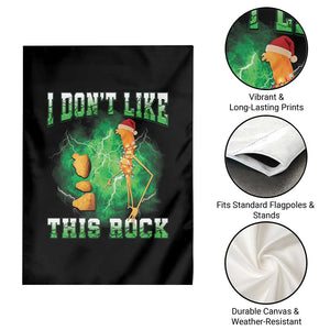 Funny Marcus The Worm Garden Flag I Don't Like This Rock Brain Rot TS10 Print Your Wear