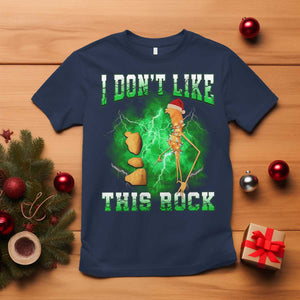 Funny Marcus The Worm T Shirt I Don't Like This Rock Brain Rot TS10 Navy Print Your Wear