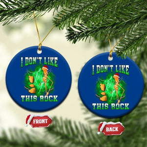 Funny Marcus The Worm Ceramic Ornament I Don't Like This Rock Brain Rot TS10 1pc Blue Print Your Wear