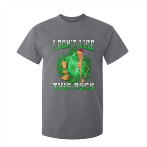 Funny Marcus The Worm T Shirt For Kid I Don't Like This Rock Brain Rot TS10 Charcoal Print Your Wear