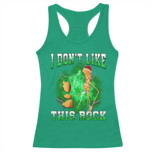 Funny Marcus The Worm Racerback Tank Top I Don't Like This Rock Brain Rot TS10 Irish Green Print Your Wear