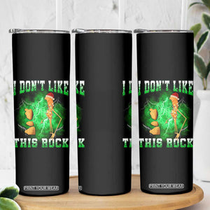 Funny Marcus The Worm Skinny Tumbler I Don't Like This Rock Brain Rot TS10 Print Your Wear