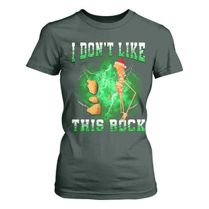 Funny Marcus The Worm T Shirt For Women I Don't Like This Rock Brain Rot TS10 Dark Forest Green Print Your Wear