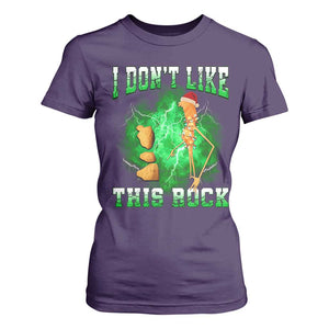 Funny Marcus The Worm T Shirt For Women I Don't Like This Rock Brain Rot TS10 Purple Print Your Wear