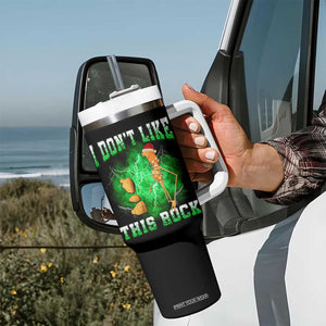 Funny Marcus The Worm Tumbler With Handle I Don't Like This Rock Brain Rot TS10 Print Your Wear