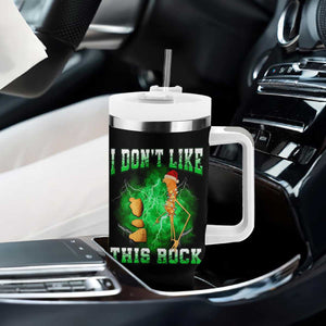 Funny Marcus The Worm Tumbler With Handle I Don't Like This Rock Brain Rot TS10 Print Your Wear