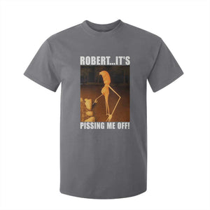 Marcus The Worm Meme T Shirt For Kid Robert Its Pissing Me Off TS10 Charcoal Print Your Wear