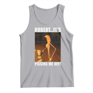 Marcus The Worm Meme Tank Top Robert Its Pissing Me Off TS10 Athletic Heather Print Your Wear