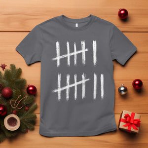 Funny Six Seven 67 Meme T Shirt Tally Marks 6 7 Numbers Gen Alpha Slang TS10 Charcoal Print Your Wear