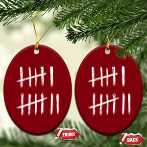 Funny Six Seven 67 Meme Ceramic Ornament Tally Marks 6 7 Numbers Gen Alpha Slang TS10 Print Your Wear