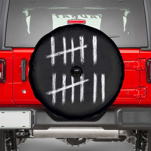 Funny Six Seven 67 Meme Spare Tire Cover Tally Marks 6 7 Numbers Gen Alpha Slang TS10 Black Print Your Wear