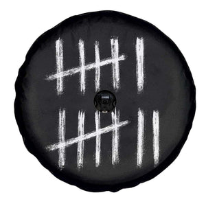 Funny Six Seven 67 Meme Spare Tire Cover Tally Marks 6 7 Numbers Gen Alpha Slang TS10 Print Your Wear