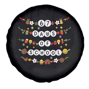 Christmas 67 Days of School Spare Tire Cover Bracelets 6 7 Teacher Student Funny Six Seven Meme Slang TS10 Print Your Wear