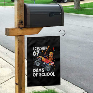 67 Days of School Monster Truck Garden Flag 67th Day Boys Tung Tung Tung Sahur TS10 Print Your Wear
