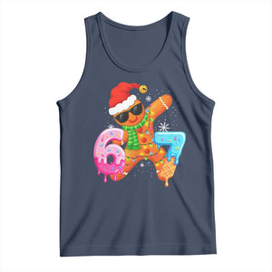 Funny 67 Meme Gingerbread Christmas Tank Top Six Seven Ice Cream Drip Boys TS10 Navy Print Your Wear