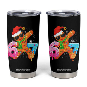 Funny 67 Meme Gingerbread Christmas Tumbler Cup Six Seven Ice Cream Drip Boys TS10 Black Print Your Wear