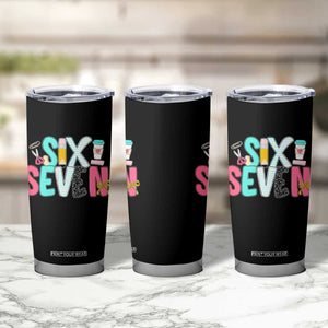 Funny Teacher Six Seven Tumbler Cup 6 7 Meme TS10 Print Your Wear