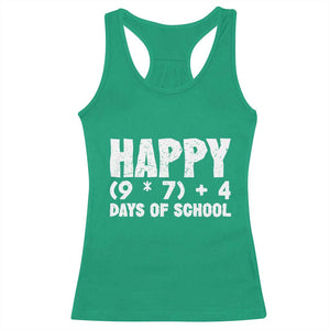 67 Days Of School Racerback Tank Top Do The Math 67 Meme Funny Six Seven Teacher TS10 Irish Green Print Your Wear