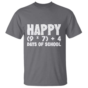 67 Days Of School T Shirt Do The Math 67 Meme Funny Six Seven Teacher TS10 Charcoal Print Your Wear