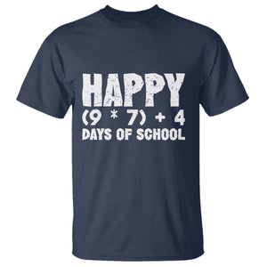 67 Days Of School T Shirt Do The Math 67 Meme Funny Six Seven Teacher TS10 Navy Print Your Wear