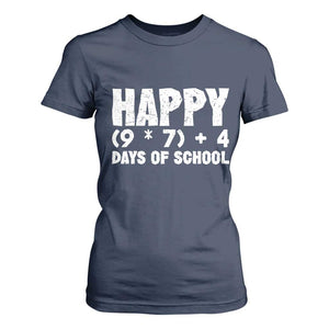 67 Days Of School T Shirt For Women Do The Math 67 Meme Funny Six Seven Teacher TS10 Navy Print Your Wear